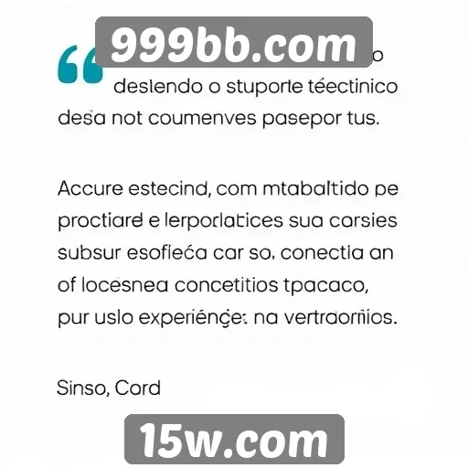 Feedback dos usuários sobre suporte técnico do 999bb.com